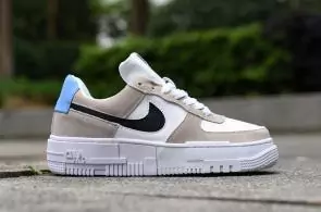 chaussures pour femme homme nike air force 1 pixel desert sand dh3861-001 gray
